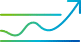 An icon of a graph displaying annual revenue increases
