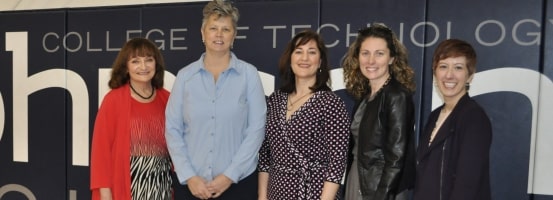 Women leaders from PPL took part in the 2018 Girls on Fire for Technology Career Conference.