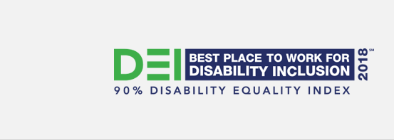 DEI Best Place to Work for Disability Inclusion 2018