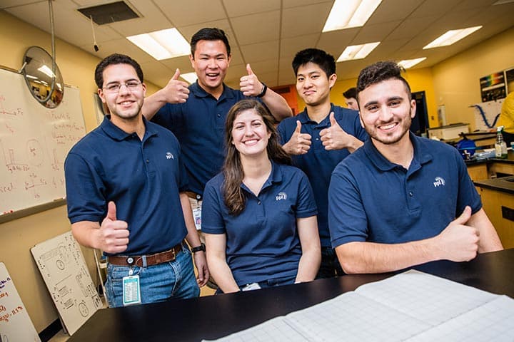 PPL Electric engineers show high school students how math and science apply outside the classroom.
