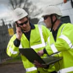 Western Power Distribution engineers in the field