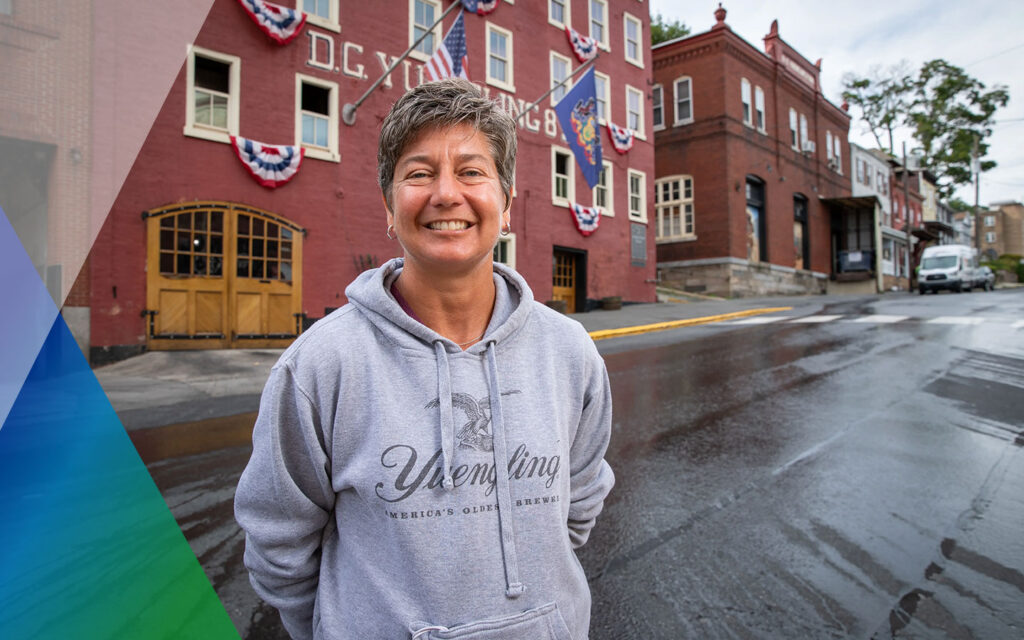 Jen Yuengling is VP of operations at D.G. Yuengling & Son Inc.